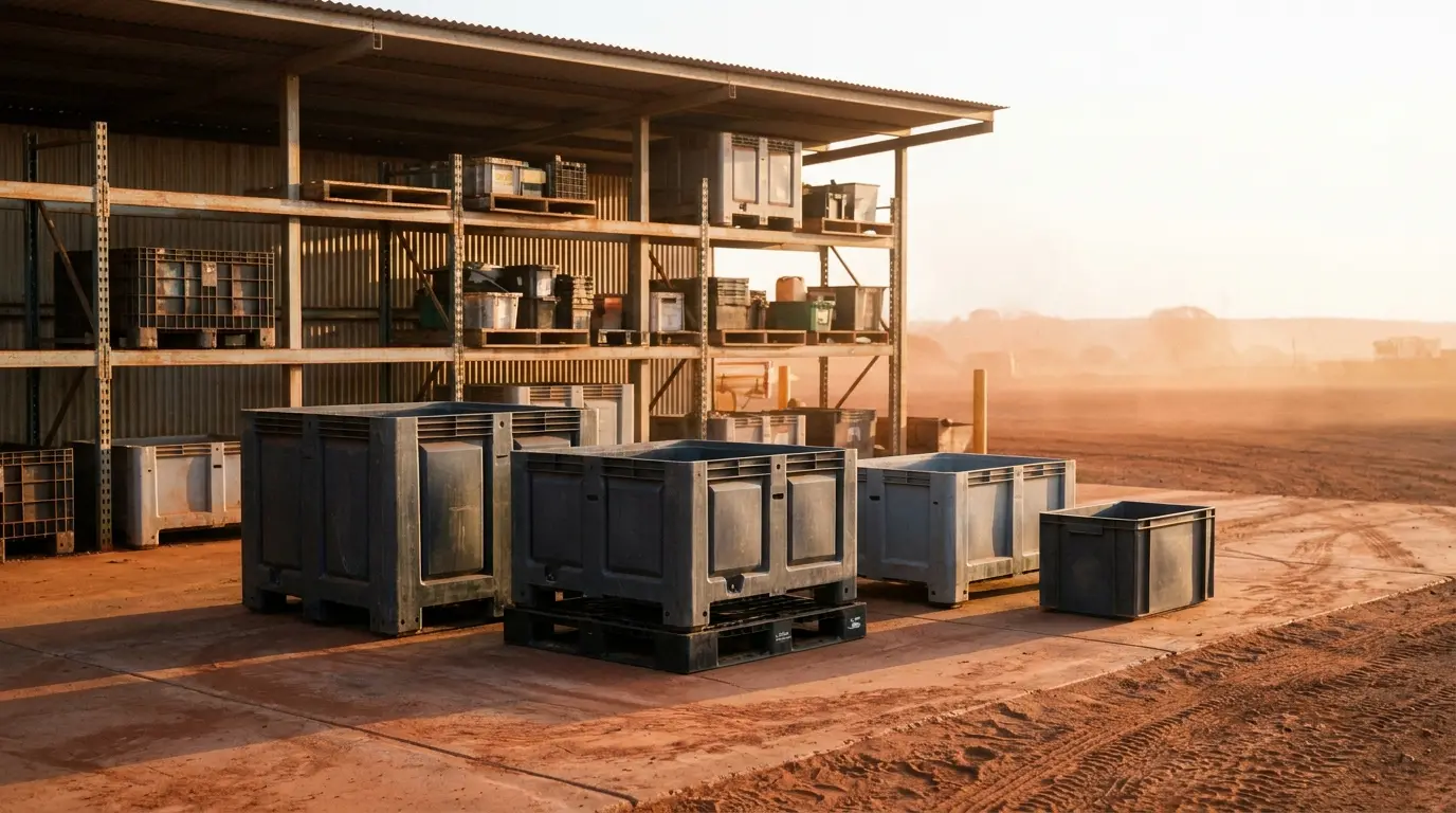 One footprint or three? What a mixed container fleet costs a mine site