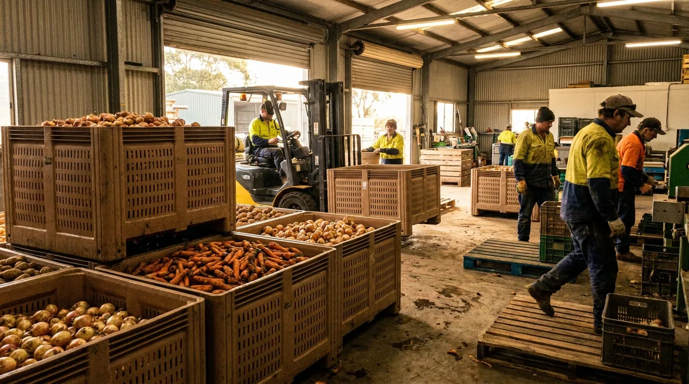 How bin choice cuts post-harvest loss on Australian farms