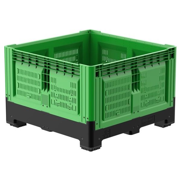 Folding Vented Jumbo Bulk Container (IBC) BPB-C1212V80