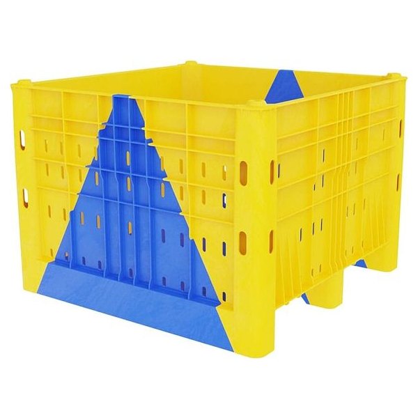 Vented Plastic Bulk Container BPB-D1120V78