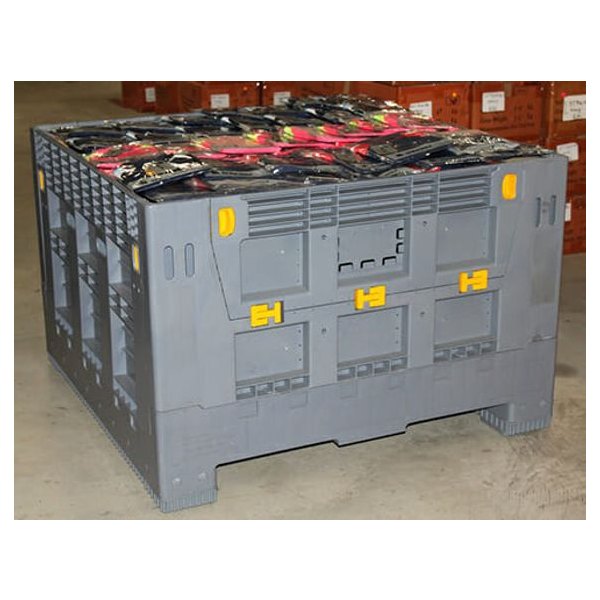 Folding Solid Pallet Box with Lid BPB-K1165SL
