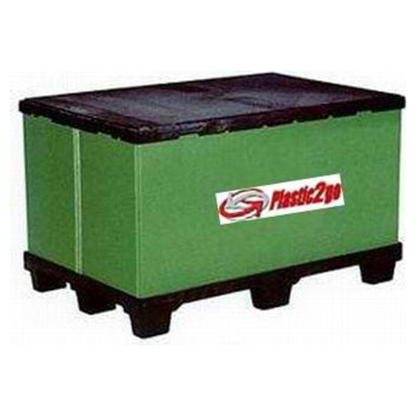 Folding Solid Euro Bulk Container (IBC) BPB-V120810-18